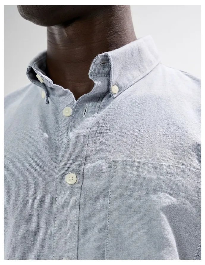 Marcs Julian Oxford Shirt in Navy