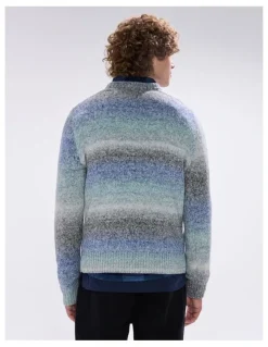 Marcs Lucifer Ombre Knit in Blue Multi