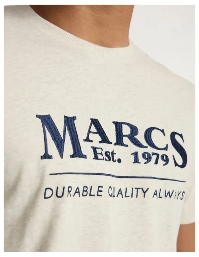 Marcs Marcs Tee in Oatmeal