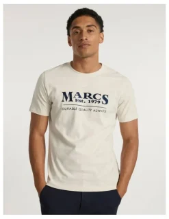 Marcs Marcs Tee in Oatmeal