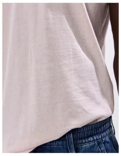 Marcs Marle Brando Crew Neck in Stucco Pink