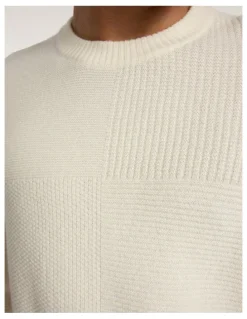 Marcs Mirrorball Textured Knit in Birch