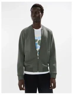 Marcs Neo Zip Front Bomber in Agave Green