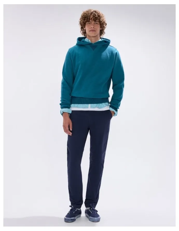 Marcs Rebel Heart Hoodie in Dark Teal