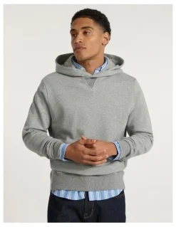 Marcs Rebel Heart Hoodie in Grey Marle