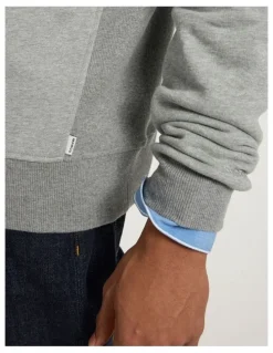 Marcs Rebel Heart Hoodie in Grey Marle