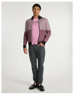 Marcs Star Treatment Zip Through in Rich Pink