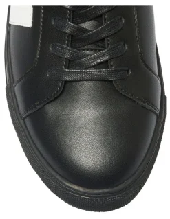 Marcs Varsity Sneaker in Black/White