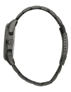 Maserati Attrazione Stainless Steel Watch 43mm in Black