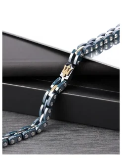 Maserati Ceramic Bracelet with Gold Highlights