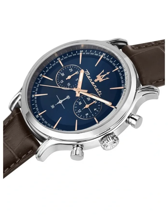 Maserati Epoca Stainless Steel Watch in Blue