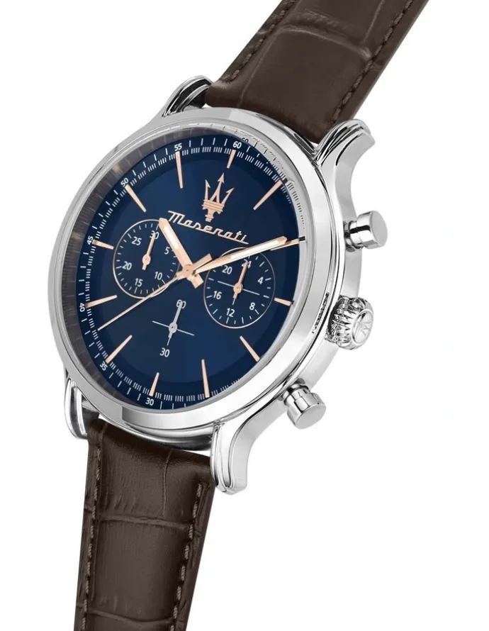 Maserati Epoca Stainless Steel Watch in Blue