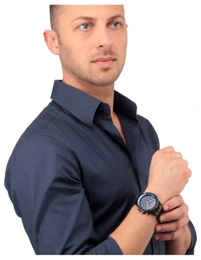 Maserati Sfida Chronograph Watches in Gunmetal