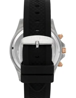 Maserati Sfida Stainless Steel Chronograph Watch in Black