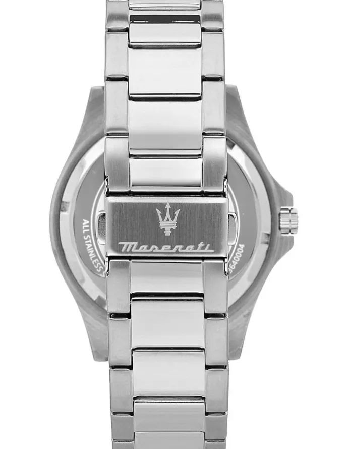Maserati Sfida Stainless Steel Watch 44mm in Silver