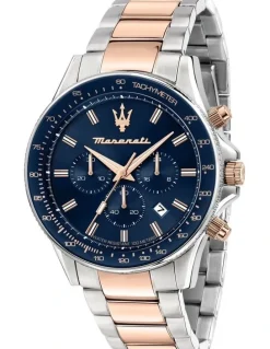 Maserati Sfida Two-Tone Watch in Rose