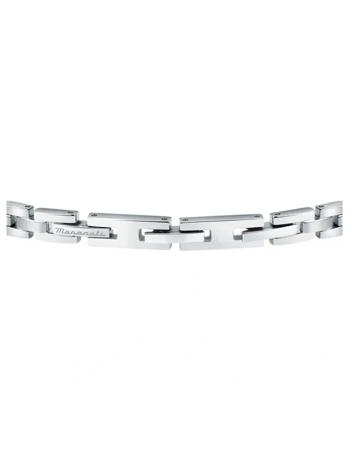 Maserati Stainless Steel Bracelet in Silver