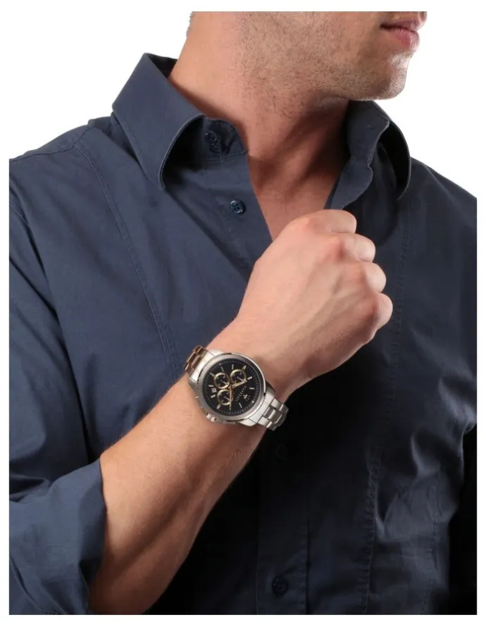 Maserati Successo Blue Stainless Steel Chronograph Watch R8873621016