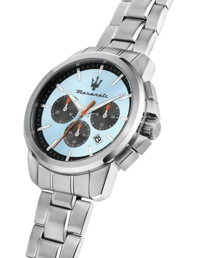 Maserati Successo Chrono Stainless Steel Strap Watch in Multi