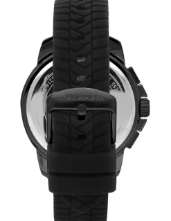 Maserati Successo Chronograph Quartz Watch 44mm in Black