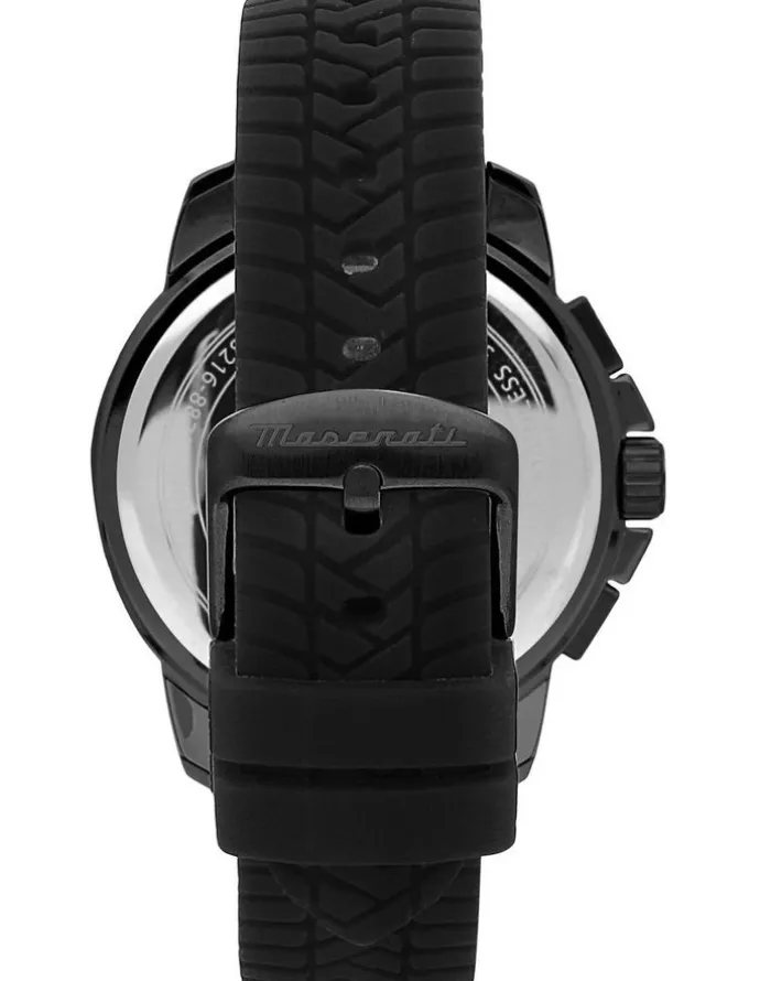 Maserati Successo Chronograph Quartz Watch 44mm in Black