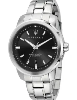 Maserati Successo Silver Stainless Steel Sport Watch