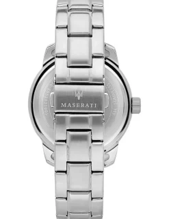 Maserati Successo Silver Stainless Steel Sport Watch