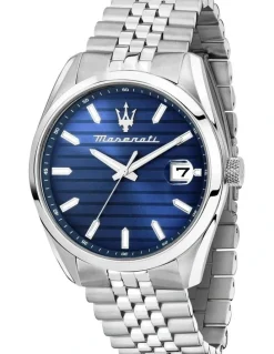 Maserati Attrazione Quartz Watch 43mm in Blue