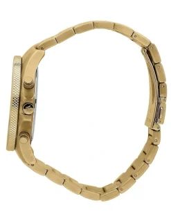 Maserati Sfida Chrono 44mm Gold Bracelet Watch R8873640008