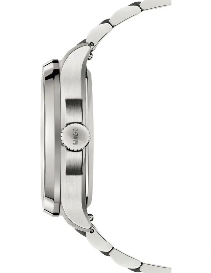 Mido Multifort TV Big Date Swiss Watch in Blue