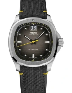 Mido Multifort TV Big Date Watch in Grey
