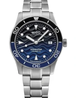 Mido Ocean Star 39 Watch in Blue