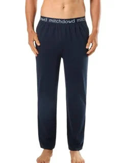 Mitch Dowd Bamboo Knit Sleep Pant in Blue