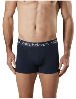 Mitch Dowd Bamboo Trunks 3 Pack in Navy
