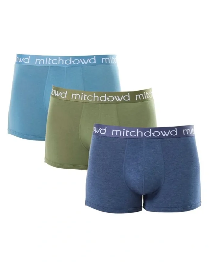 Mitch Dowd Bamboo Trunks 3 Pack in Multi