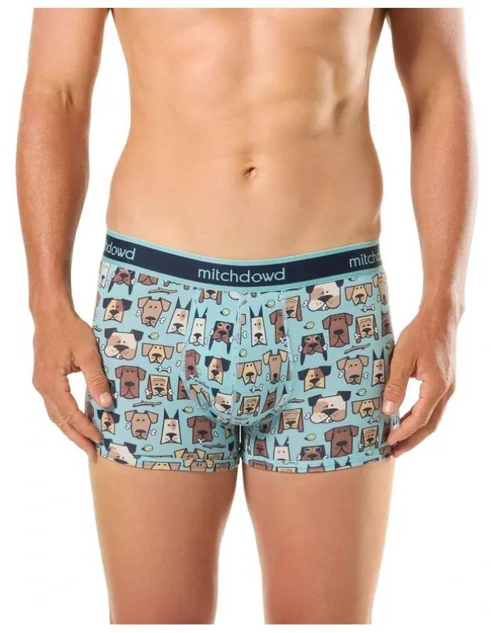 Mitch Dowd Doggonit Cotton Trunks 3 Pack in Multi