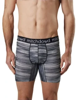 Mitch Dowd Eco Micro Recycled Repreve Comfort Trunk 3 Pack in Black/White