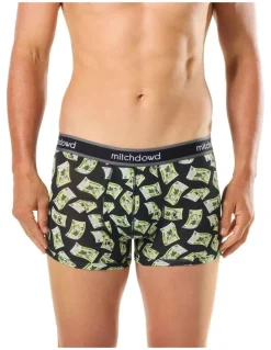 Mitch Dowd Funny Money Cotton Trunks 3 Pack in Multi