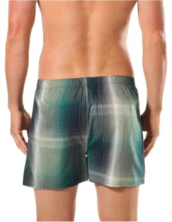 Mitch Dowd Machine Bamboo Woven Boxer in Multi