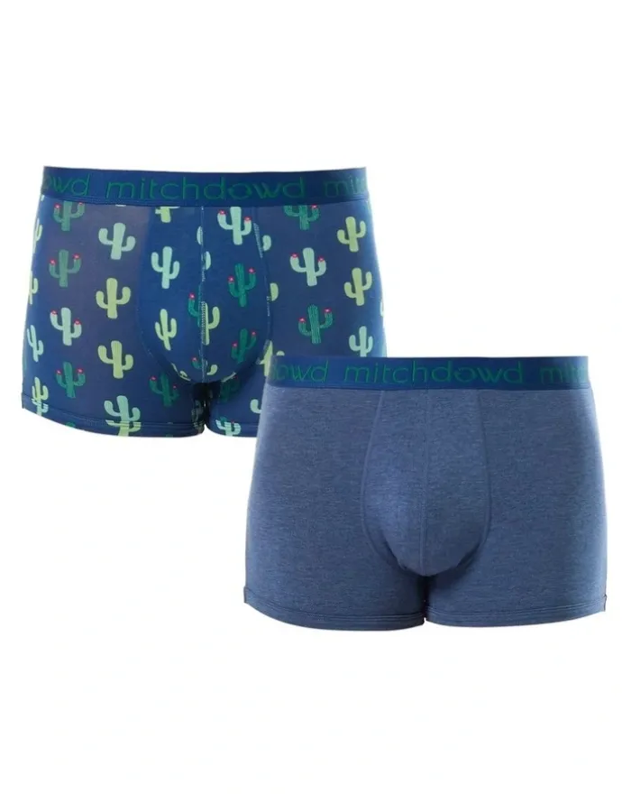 Mitch Dowd Prickly Fella Bamboo Trunks 2 Pack Multi