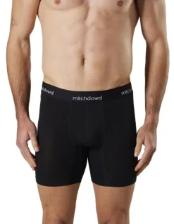 Mitch Dowd Stretch Cotton Comfort Trunks 3 Pack in Black