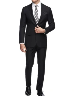 MJ Bale Guyra Black Trouser