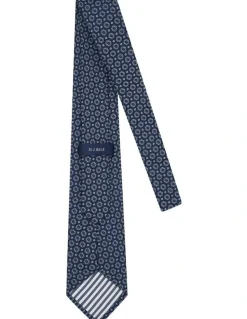 MJ Bale Harrowden Tie in Navy Blue