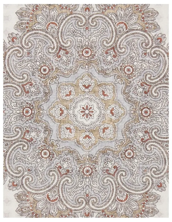 MJ Bale Lunardo Pocket Square in White Peach
