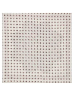 MJ Bale Lunardo Pocket Square in White Peach