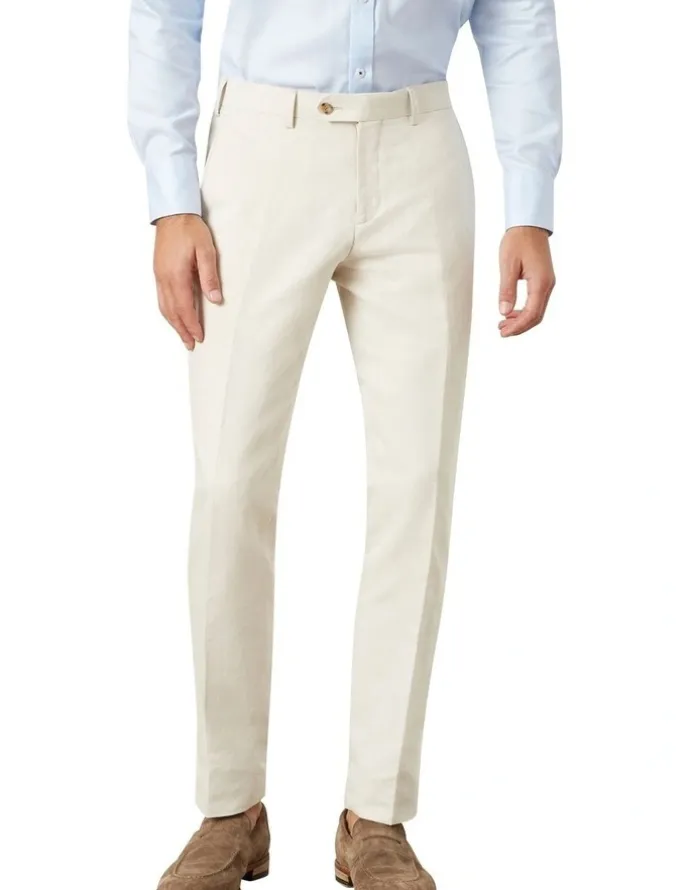 MJ Bale Robertson Sand Trouser in Sand