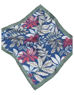 MJ Bale St Barts Pocket Square in Multi