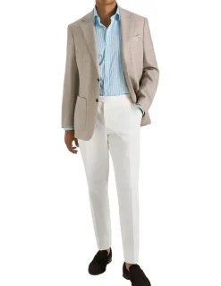 MJ Bale Wantanabe Trouser in White