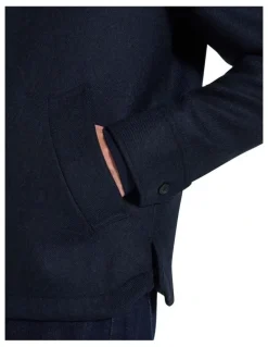 MJ Bale Berkeley Wool Jacket in Navy