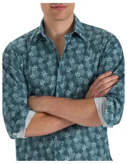 MJ Bale Lilas Printed Shirt in Green